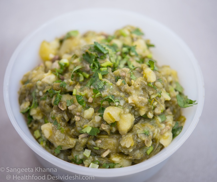 Tripura fish salad