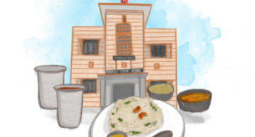 Eating at, and sketching, Bangalore’s iconic restaurants