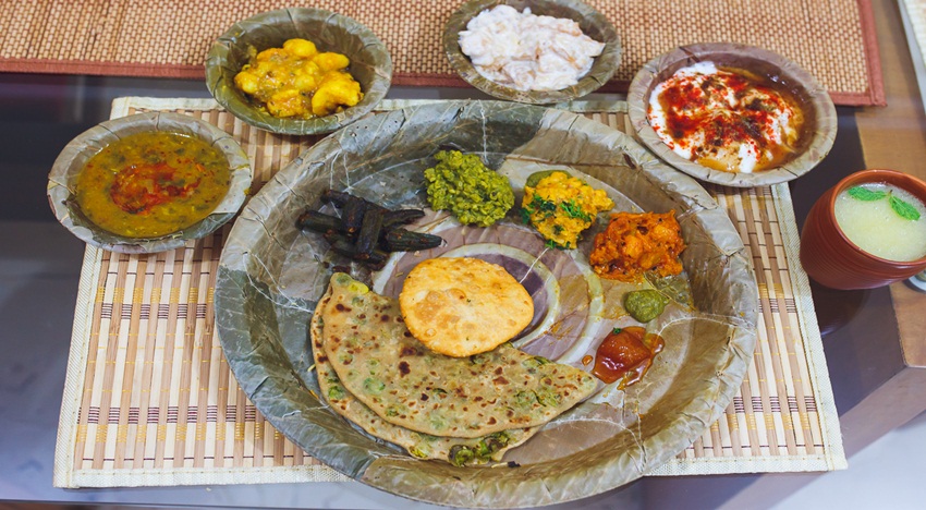 Try a vegetarian feast from Kannauj this week
