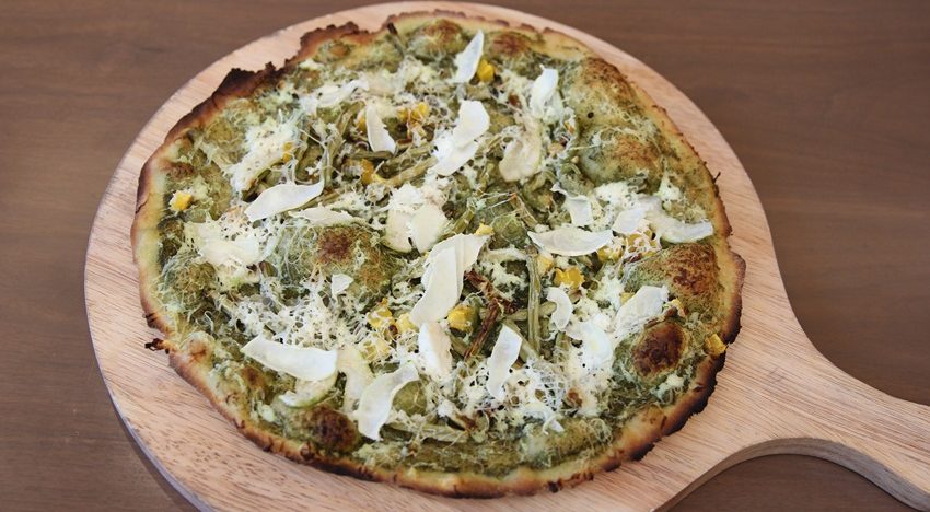 Italian goes Indian: Buckwheat pizza and barnyard millet arancini