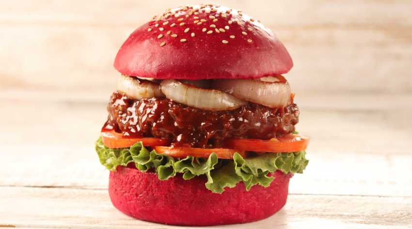 Lamb Rogan Josh burger