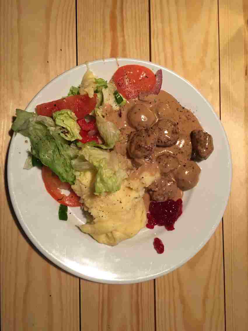 Swedish Meatballs with Lingonberry Jam