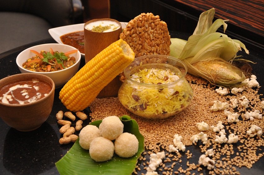 Traditional spread at The Taj Mahal Hotel, New Delhi