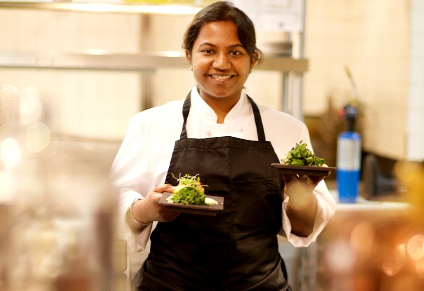 Aarthi Sampath, winner of Food Network's Chopped