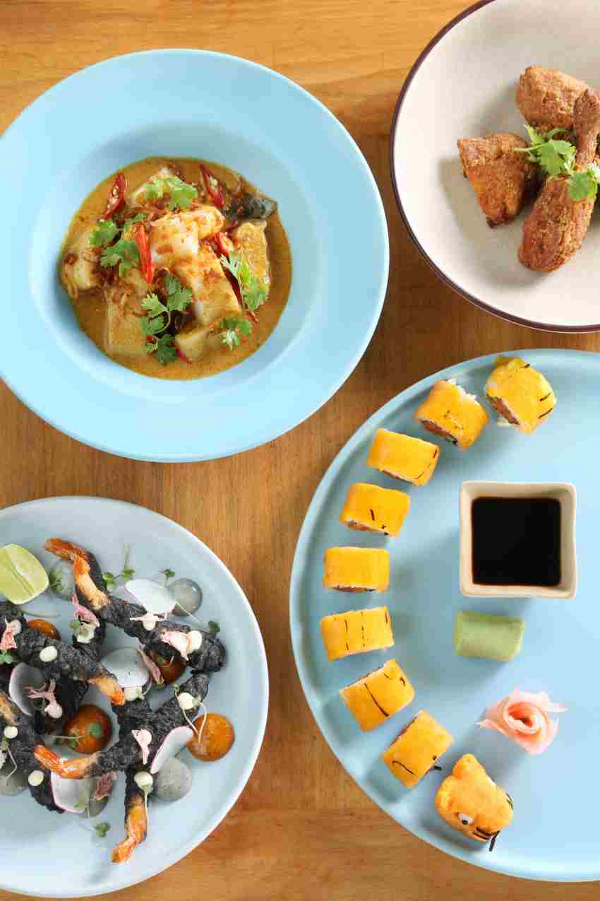 carbon prawn tempura,tiger sushi roll,cheung fung, Har Cheong Gai _the fatty bao_sanjay ramchandran-01