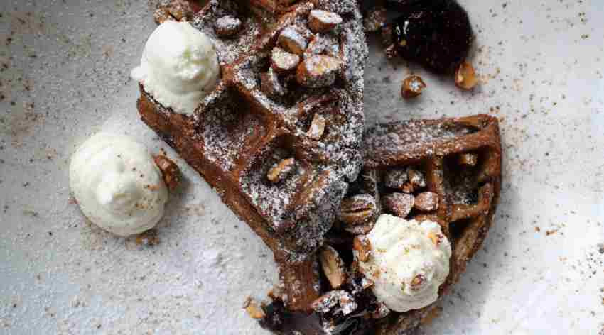 gluten free blueberry waffles 3