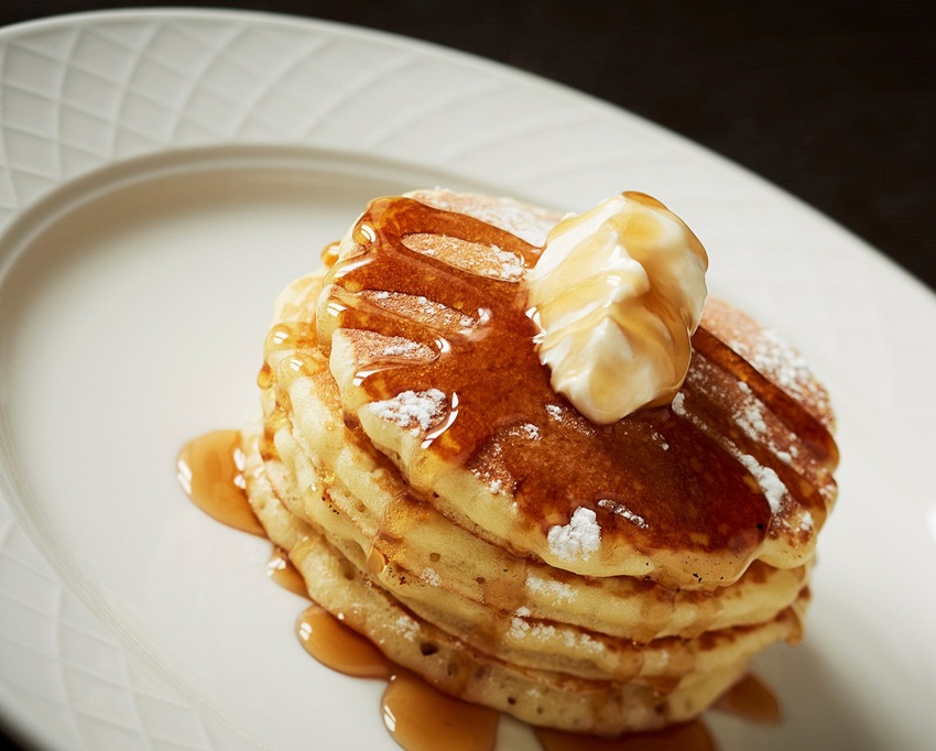 pancakes at Taj Shamiana