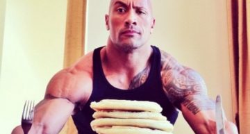The Rock’s “world famous” pancakes will destroy you