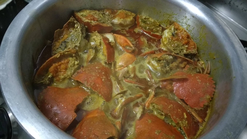 Crabs in Garlic - Kalpana's Kitchen FB
