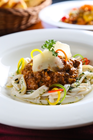 RS -Woodside Inn Colaba - Squid bolognaise