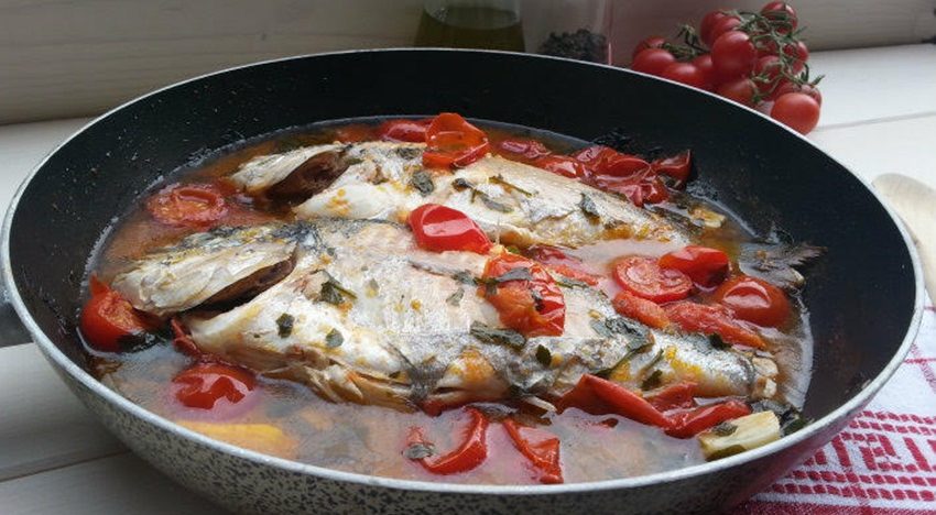 Food Memory Project: Pesce Aqua Pazza or fish poached in crazy water