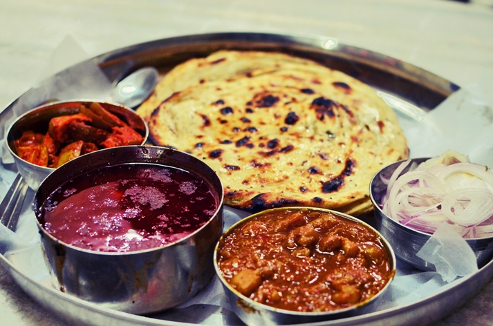 Kesar da Dhaba - Paratha Thali, Abhishek Baxi