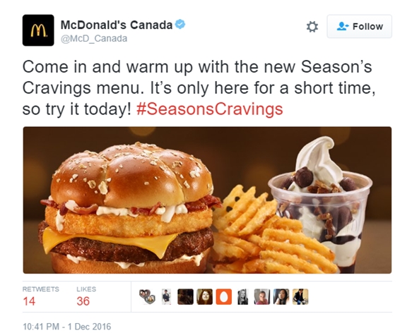 Mcdonalds canada