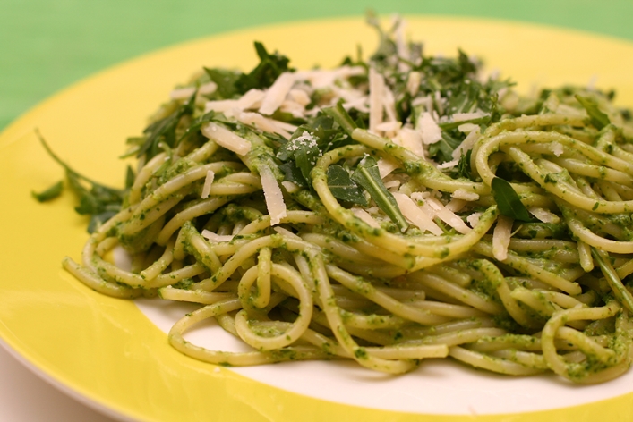 Pesto pasta - Katrin Gilger