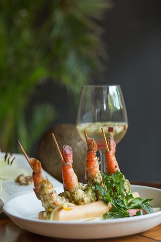 Fio Cookhouse - Lemon Cilantro Prawns