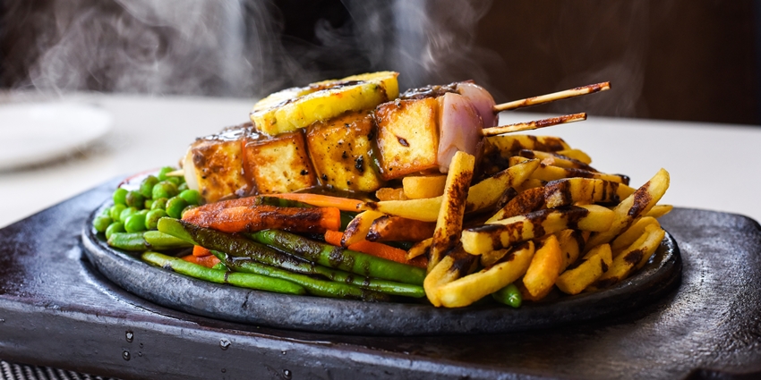 Penthouzz Sizzler Festival 3 - paneer bbq sizzler