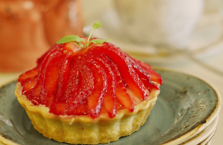 Strawberry Tart at The Sassy Spoon