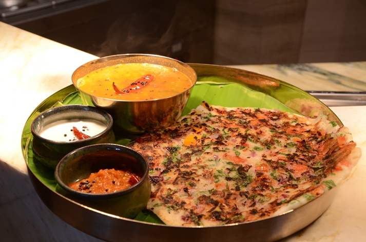 Uttapam and sambar taj palace